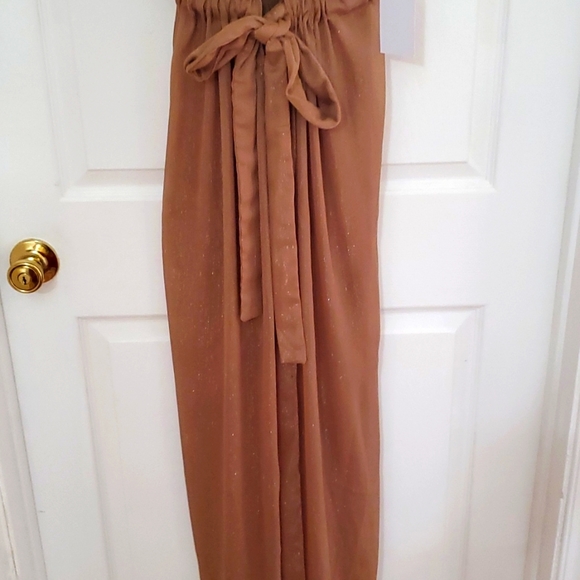 Long Flaring Jumpsuit by Rose Velvet, Size S - Picture 4 of 12